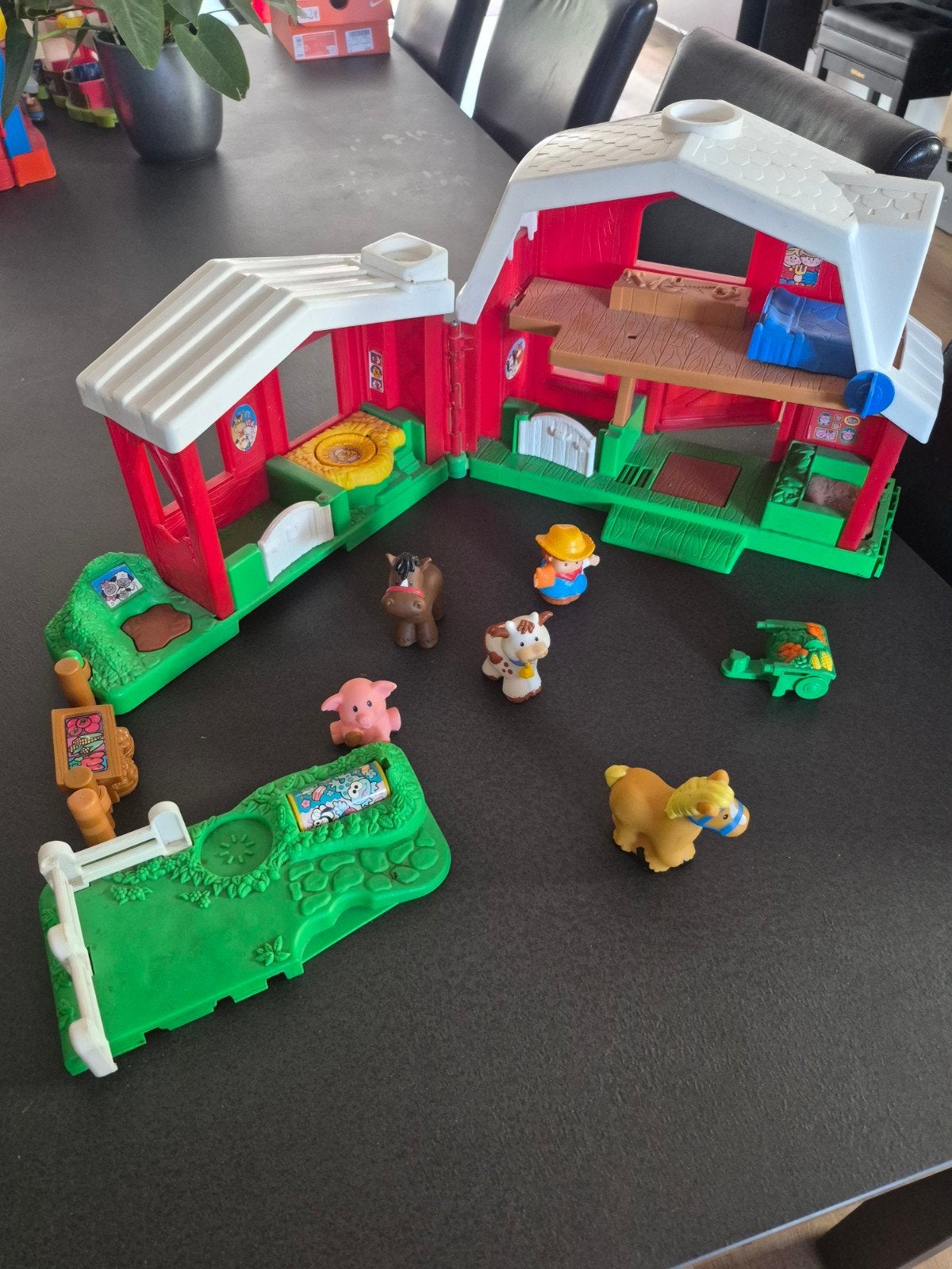 Fisher-Price Little People Boerderij met Dieren, Ophalen of Verzenden, Zo goed als nieuw