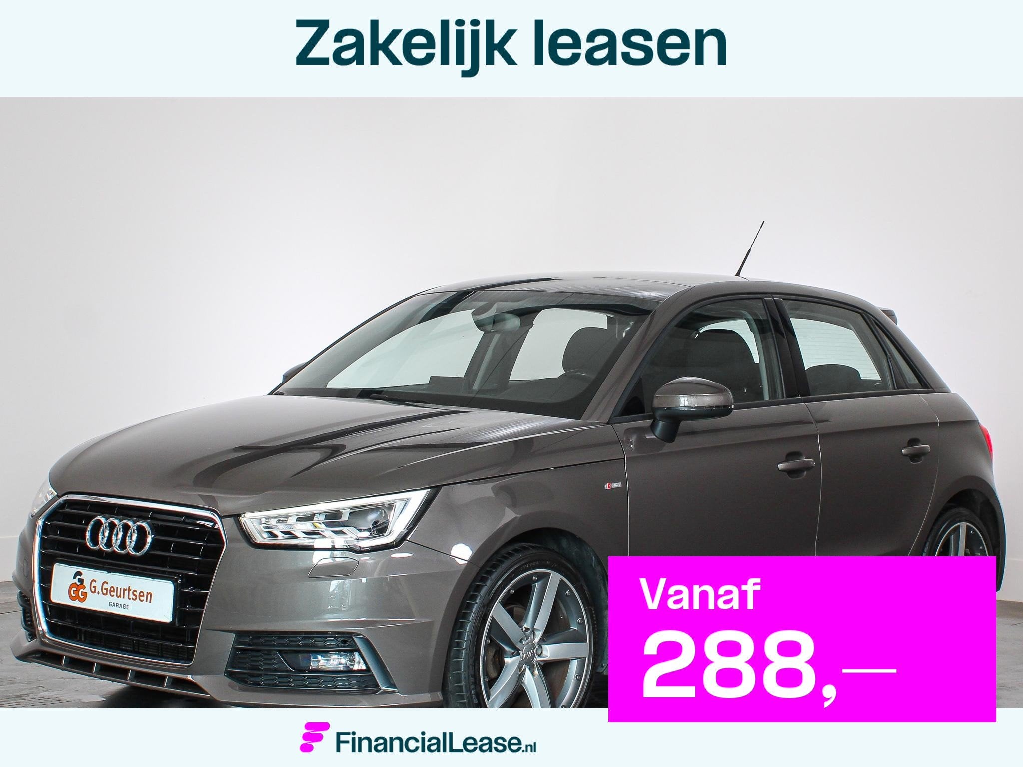 Audi A1 Sportback 1.0 TFSI S-line LED BOSE, Bluetooth, Stoel, Voorwielaandrijving, Stof, 95 pk, Elektrische ramen