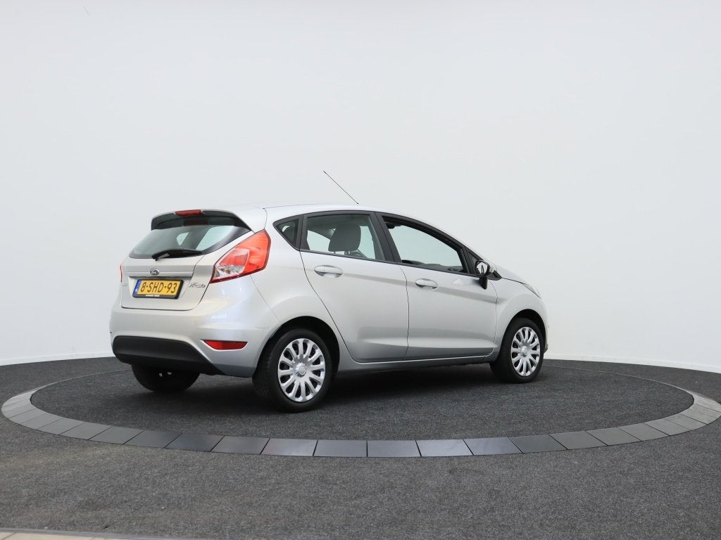 Ford Fiesta 1.0 Style | Navigatie | Bleutooth | Airco |, Stof, Zwart, 525 kg, Start-stop-systeem