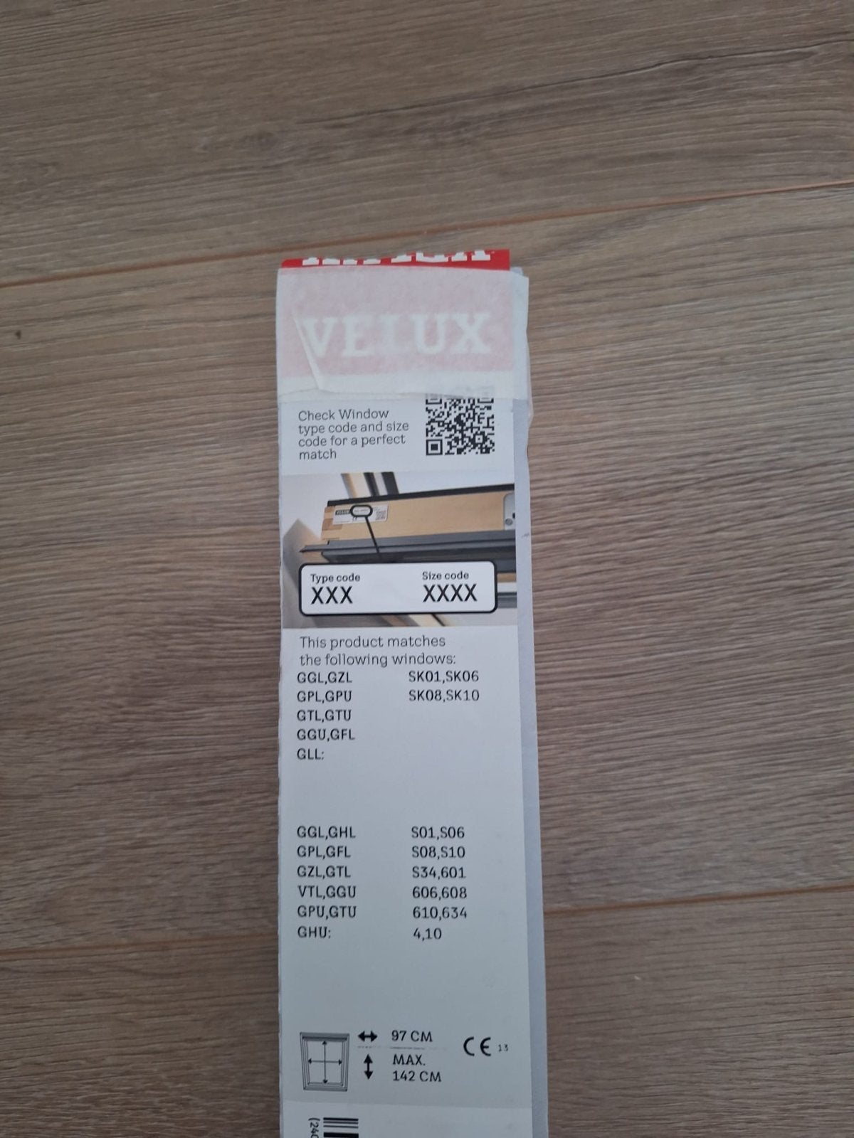 Velux MHL SK00, 80 tot 120 cm, 120 tot 160 cm, Nieuw, Ophalen of Verzenden