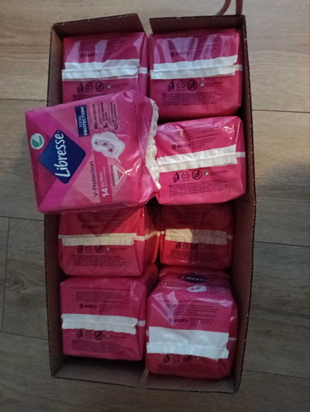 Libresse V-Protection Ultra maandverband met vleugels, Ophalen, Nieuw, Overige typen