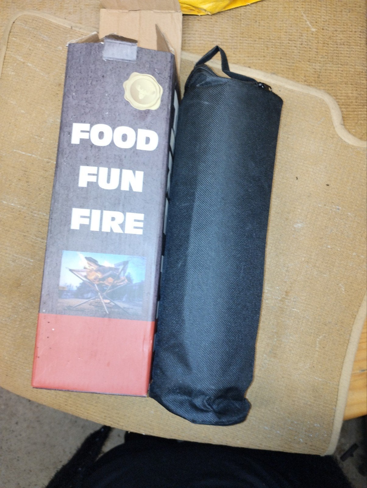 Draagbare Vuurkorf / BBQ - Food Fun Fire, Ophalen, Nieuw, Vuurkorf