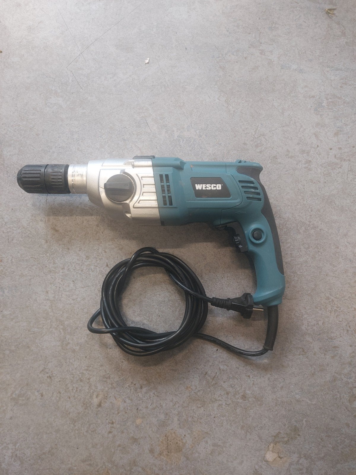 Wesco Klopboormachine WS3168K - 1050W, Boormachine, Ophalen of Verzenden, Klopboormechanisme, Gebruikt