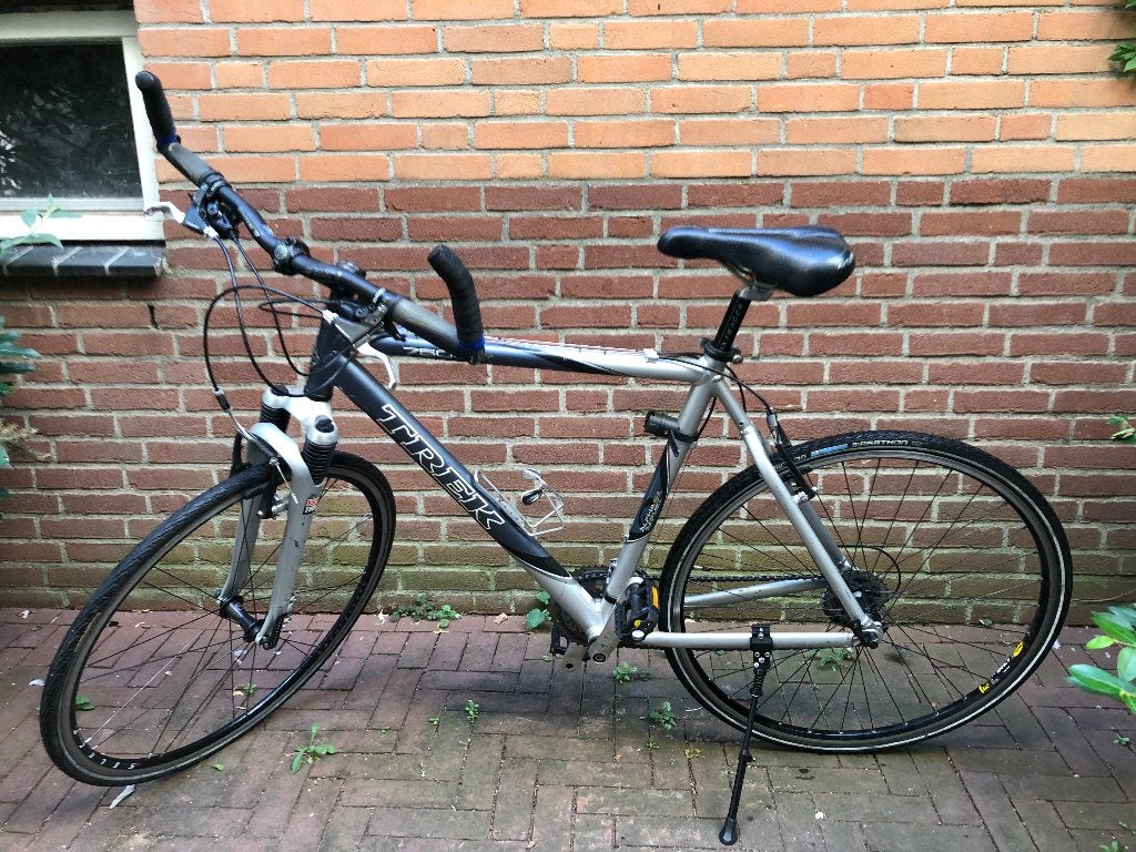 Mooie trek 7500 hybride fiets, Fietsen en Brommers, Fietsen | Racefietsen, 28 inch, Gebruikt, Heren, Aluminium