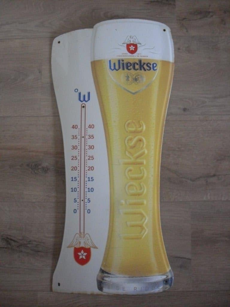 wieckse witte emaille bord, Ophalen of Verzenden