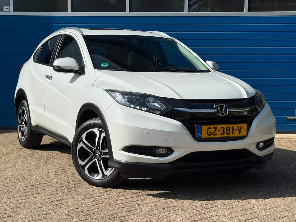 Honda HR-V 1.5 i-VTEC Executive Automaat|Schuifkanteldak, Auto's, Honda, Wit, Origineel Nederlands, Bedrijf, 19 km/l