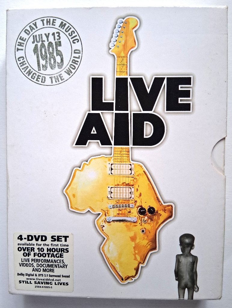 Live Aid 4-DVD set (DVD 2), Alle leeftijden, Ophalen of Verzenden, Gebruikt, Concert