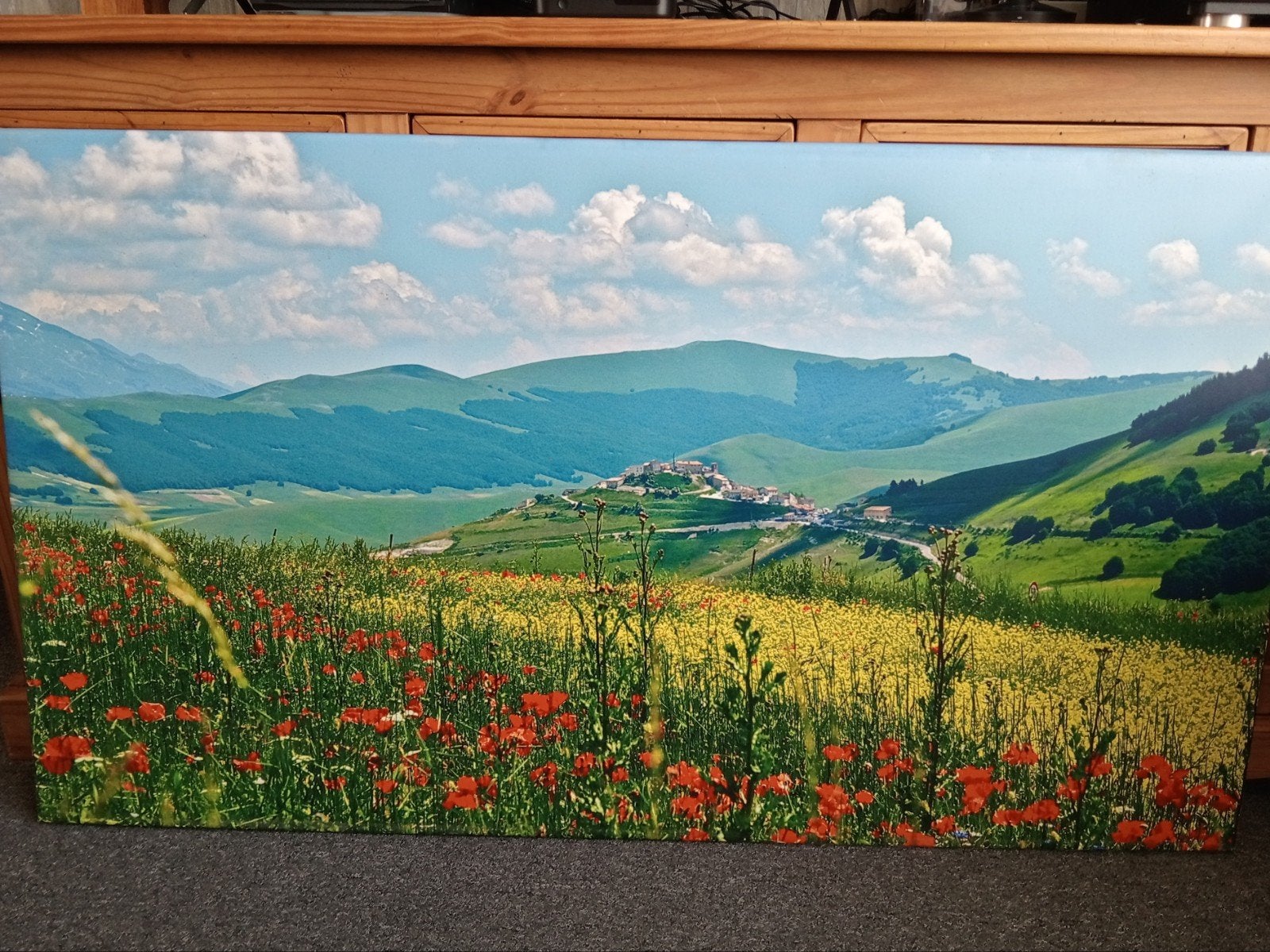 Tuinposter, Ophalen, Gebruikt