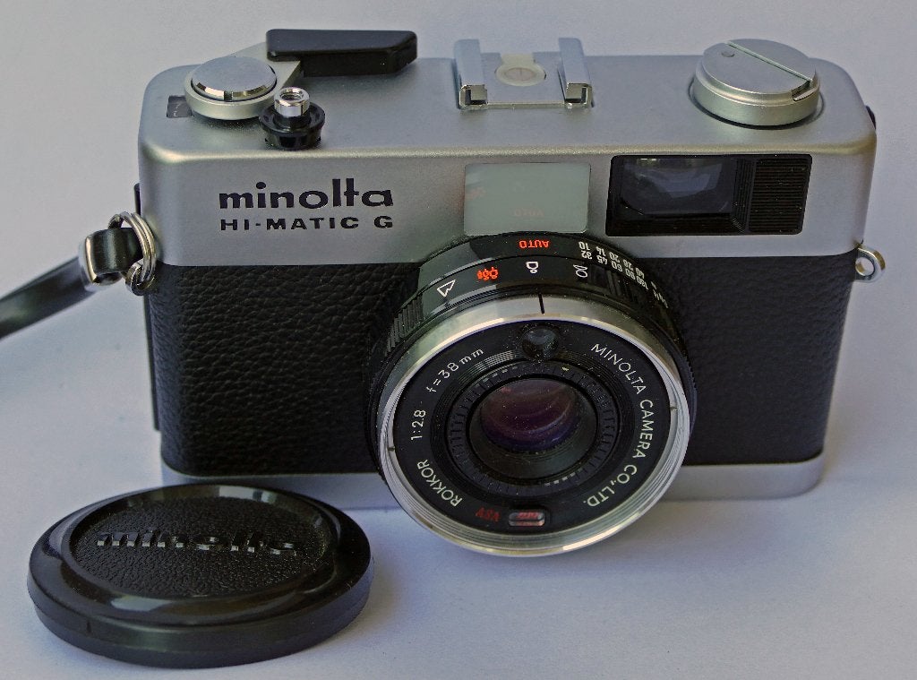 Minolta HIGH-MATIC G camera, Verzenden, Gebruikt, Compact, Minolta
