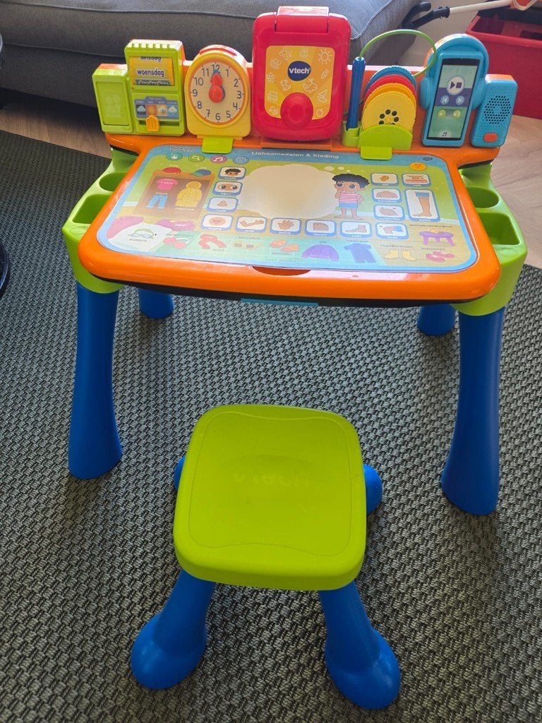 VTech Mijn Magisch Bureau 5-in-1 met krukje, Ophalen, Nieuw, Taal en Lezen