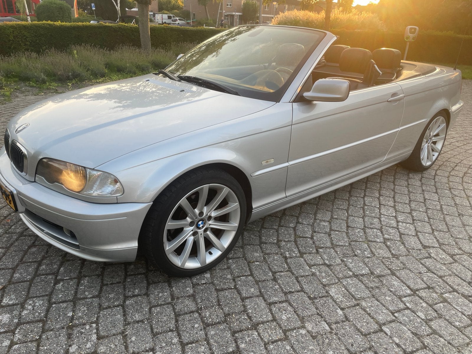 BMW 3-Serie 2.5 CI 325 Cabriolet AUT 2001 Grijs, Auto's, BMW, Automaat, Achterwielaandrijving, Cabriolet, 4 stoelen