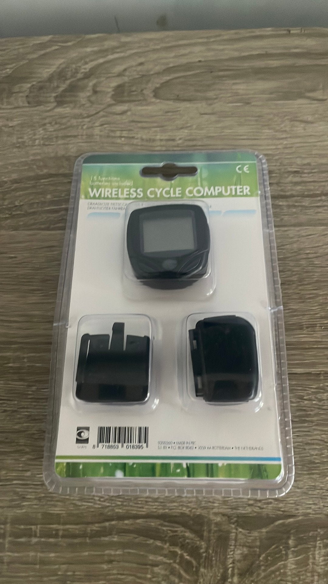 Nieuwe draadloze fietscomputer 15 functies met batterij, Ophalen of Verzenden, Draadloos, Nieuw