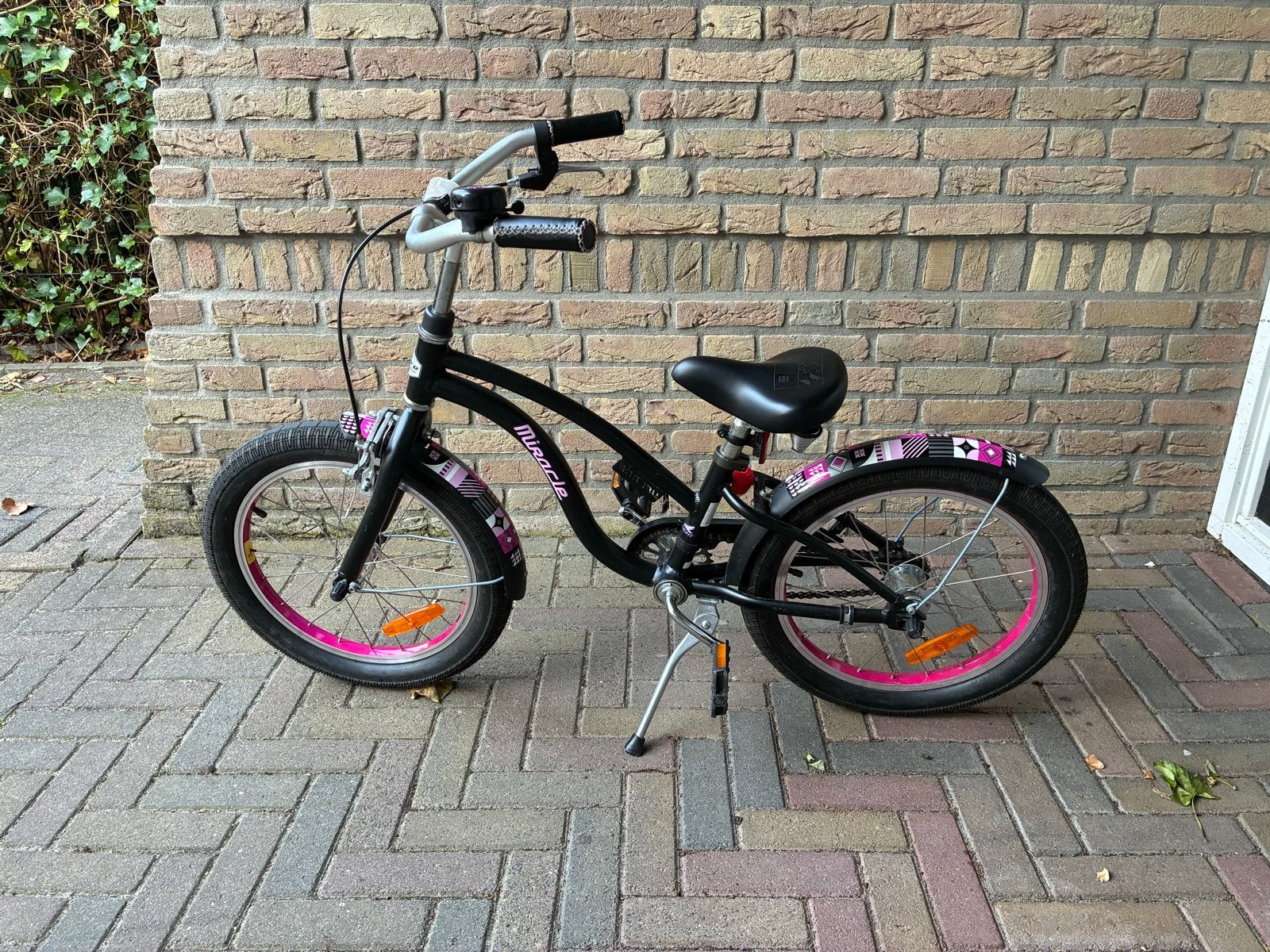 Stoere Volare Miracle meisjesfiets 18 inch - Prima staat, Ophalen, Gebruikt, 16 tot 20 inch