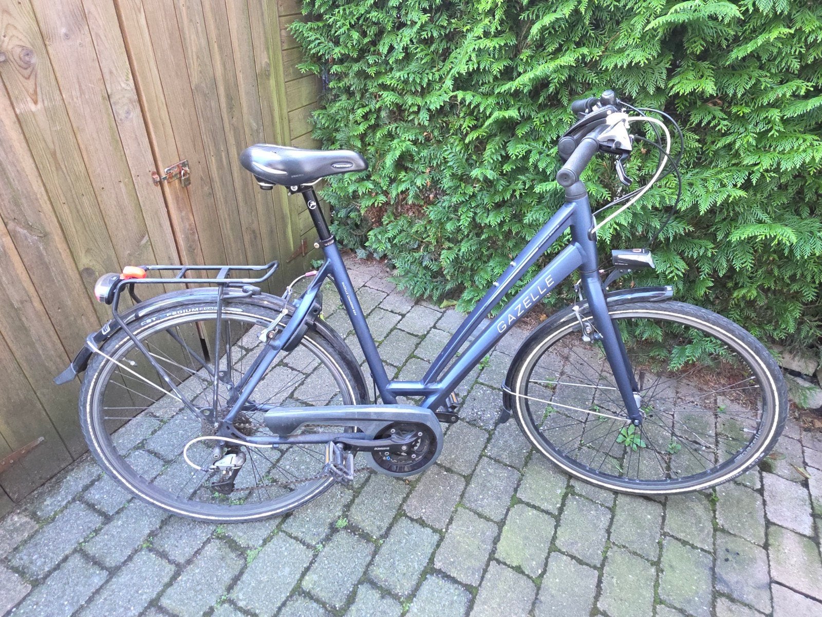 gazelle damesfiets /hybride, champignons, sportief, Ophalen, Gebruikt, Minder dan 10 versnellingen, Gazelle