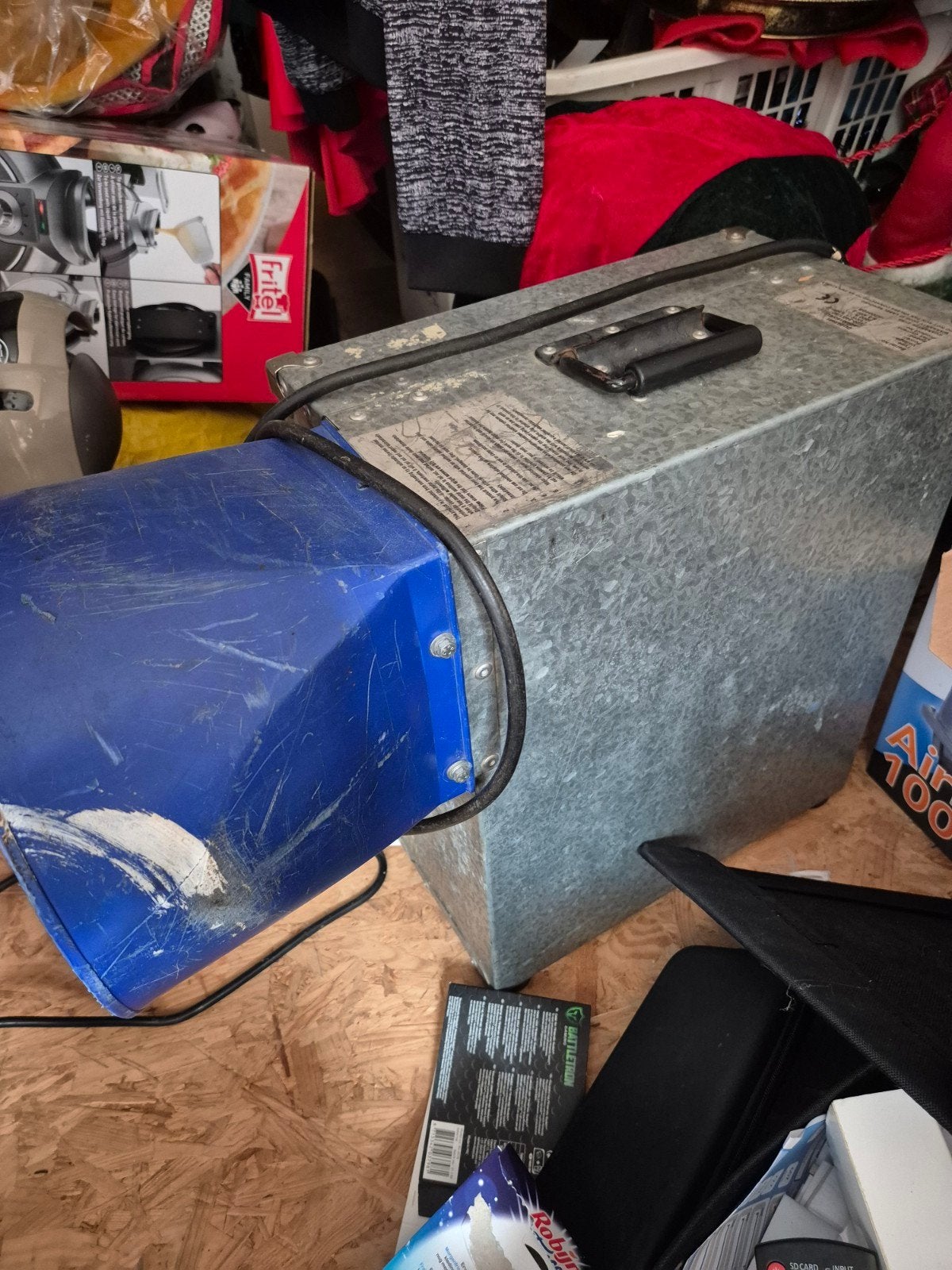 Springkussen Blower - Krachtige Opblaasventilator, Ophalen