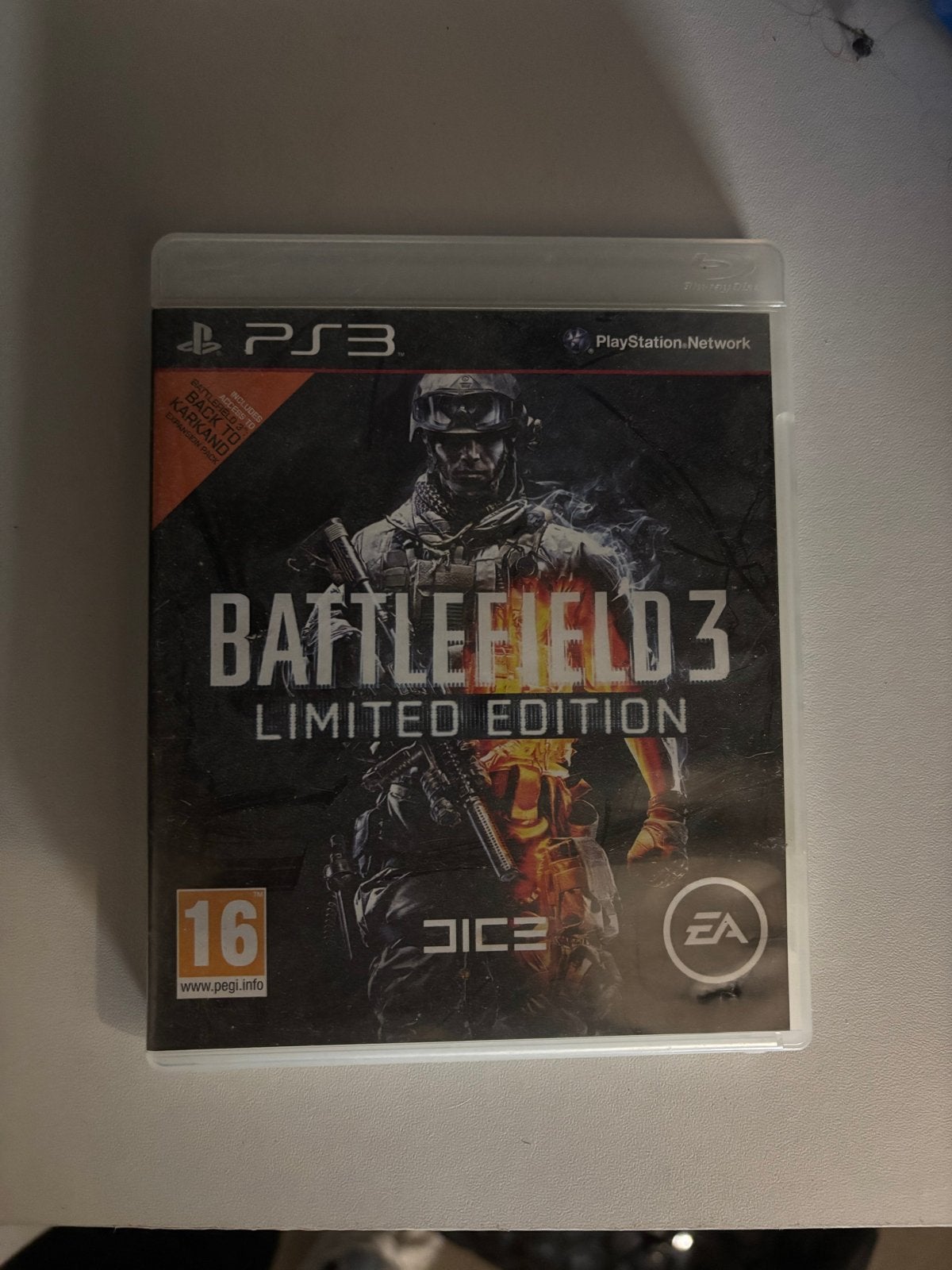 PS3 Games: Battlefield 3, FIFA 14, Call of Duty, Uncharted 3, Ophalen, Gebruikt, Vanaf 18 jaar, Overige genres