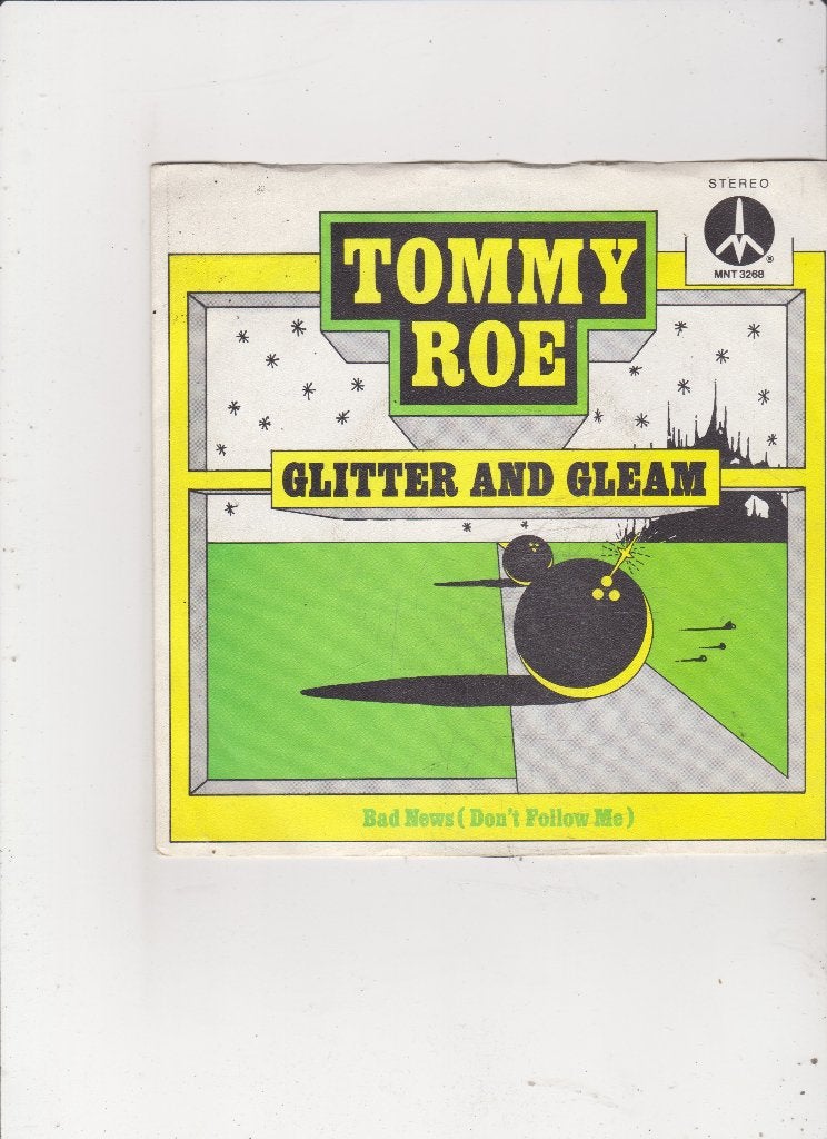 Single Tommy Roe - Glitter and gleam, Gebruikt, 7 inch, Single, Dance