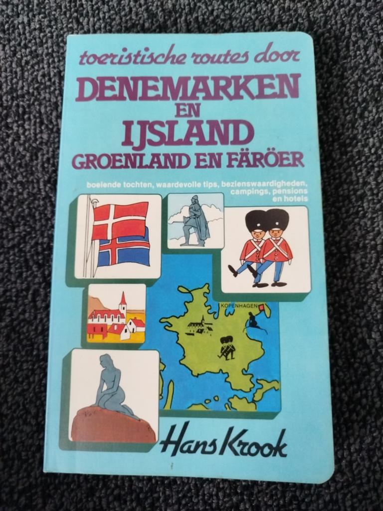 Reisgids Denemarken en IJsland, Ophalen of Verzenden, Europa, Reisgids of -boek, Overige merken