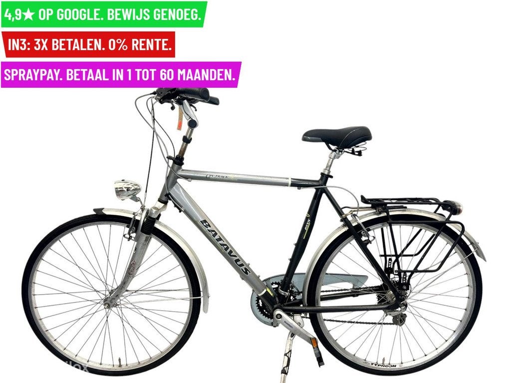 Herenfiets Batavus Ontrack 28"/57cm/24ver - Garantie/Leverin, Fietsen en Brommers, Fietsen | Heren | Herenfietsen, 9713 Bv Groningen