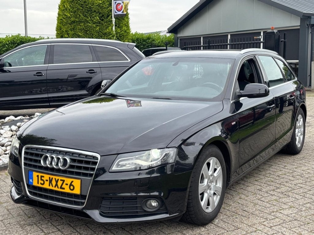 Audi A4 Avant 1.8 TFSI S-Line Zwart 2010 Trekhaak (bj 2010), Auto's, Audi, Bedrijf, Te koop, A4, ABS, Airbags, Airconditioning