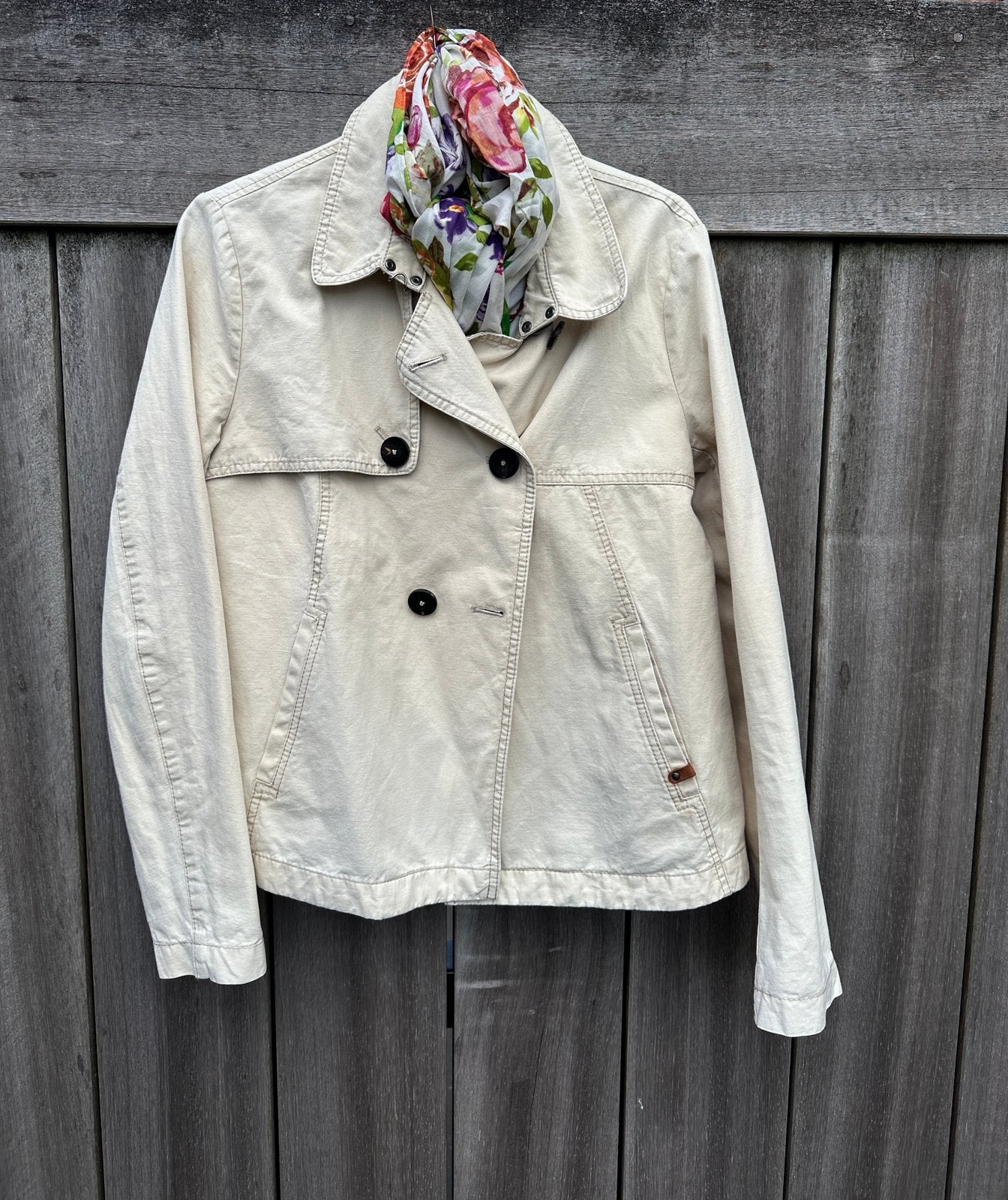 Camel Active jas met sjaal maat 38/M, Verzenden, Zo goed als nieuw, Beige