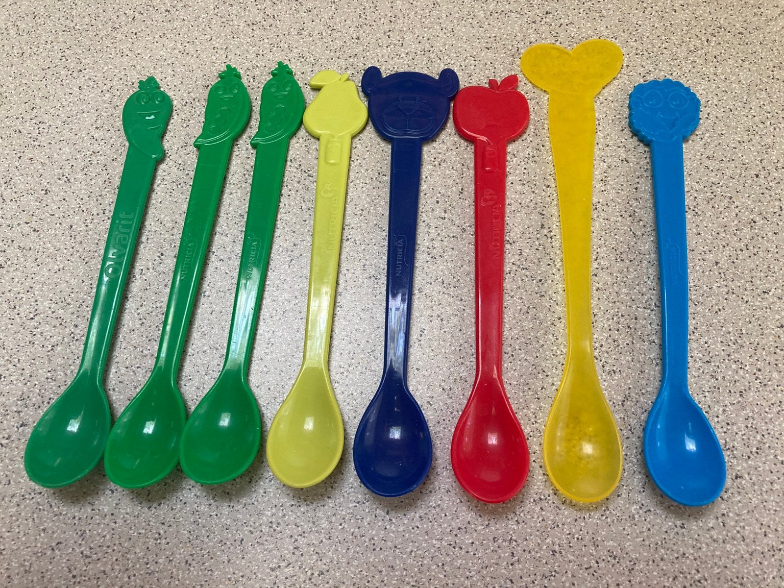 Nutricia Olvarit Baby Kleuter Lepel H.Bebirix BlueBand PSTK!, Ophalen, Gebruikt, Lepel