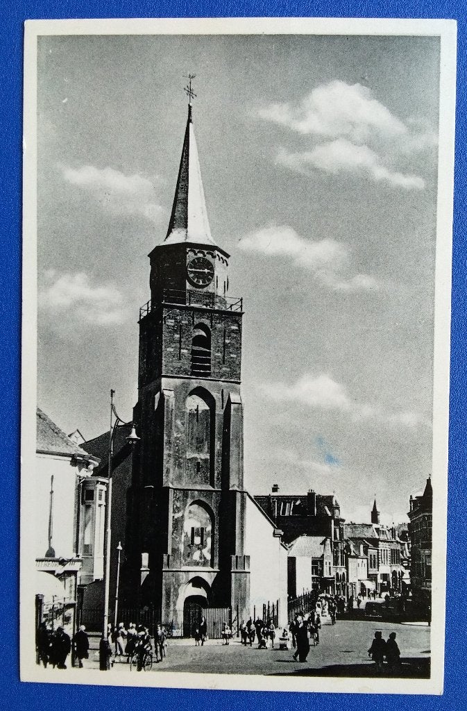Scheveningen, Kerk Keizerstraat. Klf, Verzenden, 1940 tot 1960, Ongelopen, Zuid-Holland