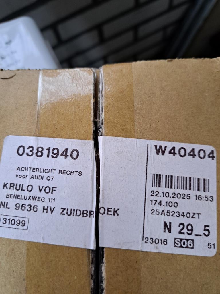 Achterlicht rechts voor Audi Q7, Ophalen of Verzenden
