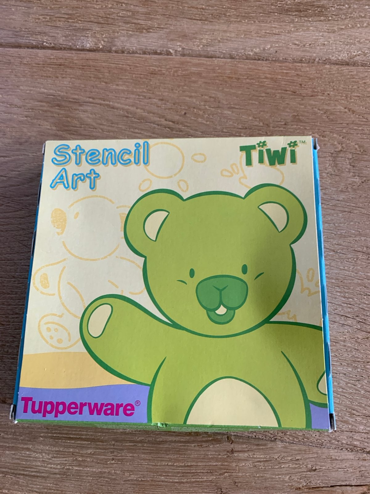 Tupperware Tiwi Stencil Art Set - Beren Thema, Tupperware, Stencil Art, Knutselen, Nieuw