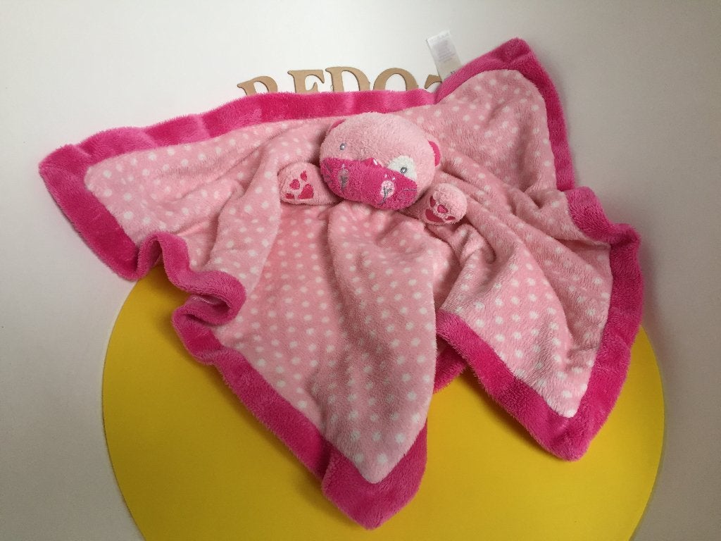 K3859 primark doek doekje beer roze, Ophalen of Verzenden, Zo goed als nieuw, Overige typen