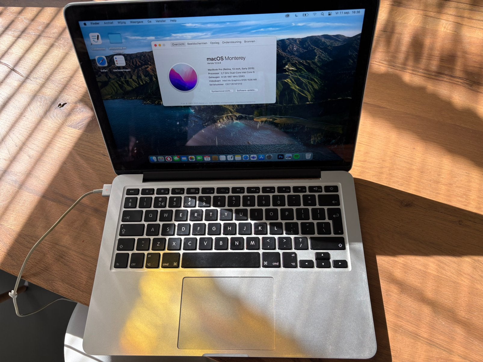 Apple MacBook Pro Retina 13-inch (Early 2015)., Computers en Software, MacBook Pro, 2 tot 3 Ghz, 13 inch, Ophalen of Verzenden