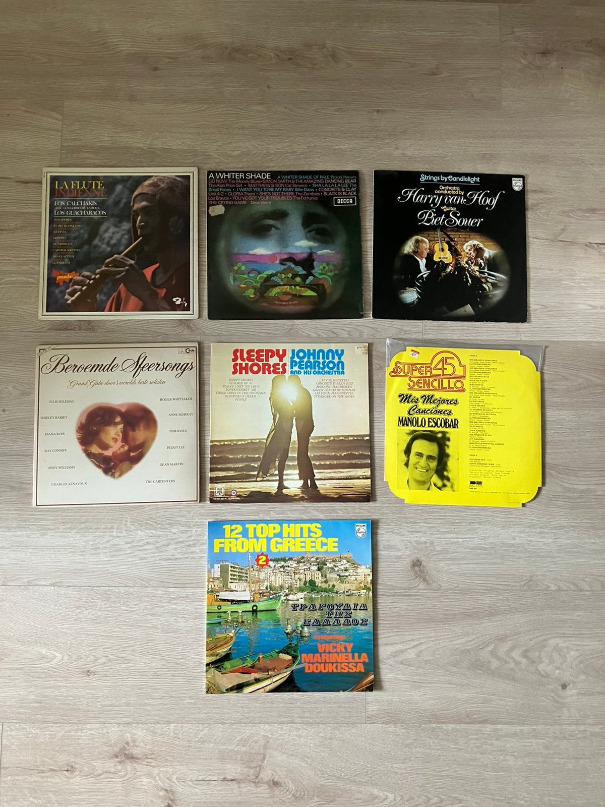 Grote LP partij easy listening, wereldmuziek, Ophalen, Zo goed als nieuw, 12 inch, Overige soorten