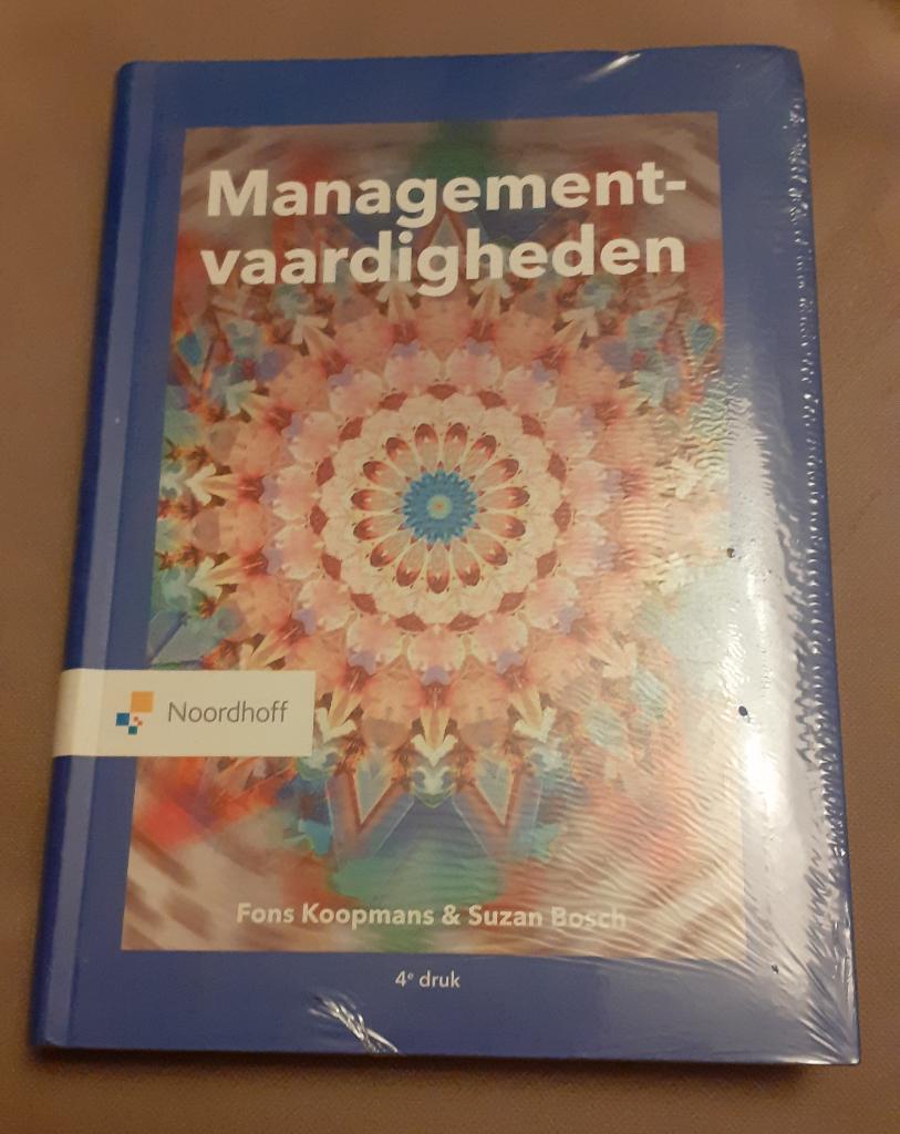 Nieuw boek managementvaardigheden 4e druk, Boeken, Ophalen, Nieuw, Management, Noordhoff Uitgevers