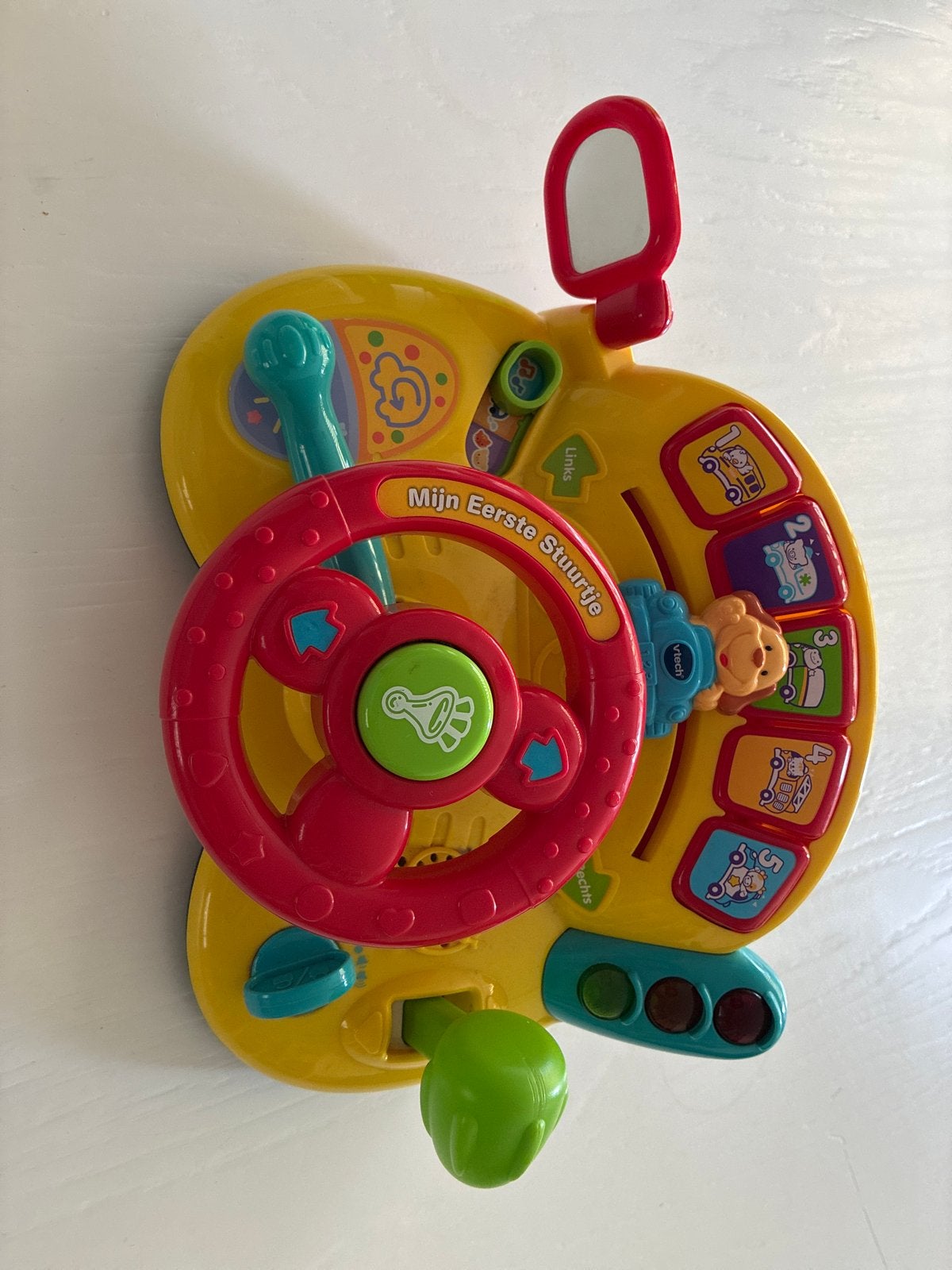 VTech Mijn Eerste Stuurtje - Interactief Speelgoed Autostuur, Kinderen en Baby's, Speelgoed | Vtech, Gebruikt, 6 maanden tot 2 jaar
