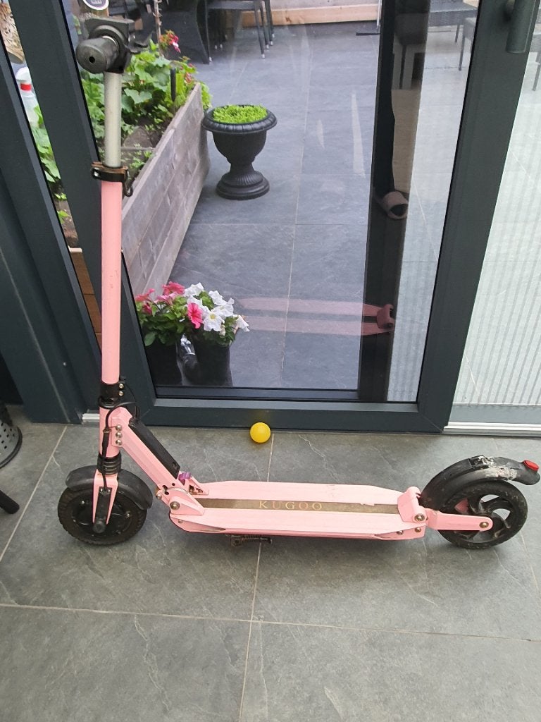 Electrische step met led verlichting, Ophalen, Zo goed als nieuw, Elektrische step (E-scooter), Onbekend