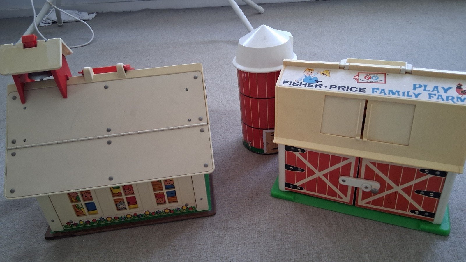 Fisher price schooltje en boerderij, Kinderen en Baby's, Speelgoed | Fisher-Price, Ophalen, Gebruikt, Speelset