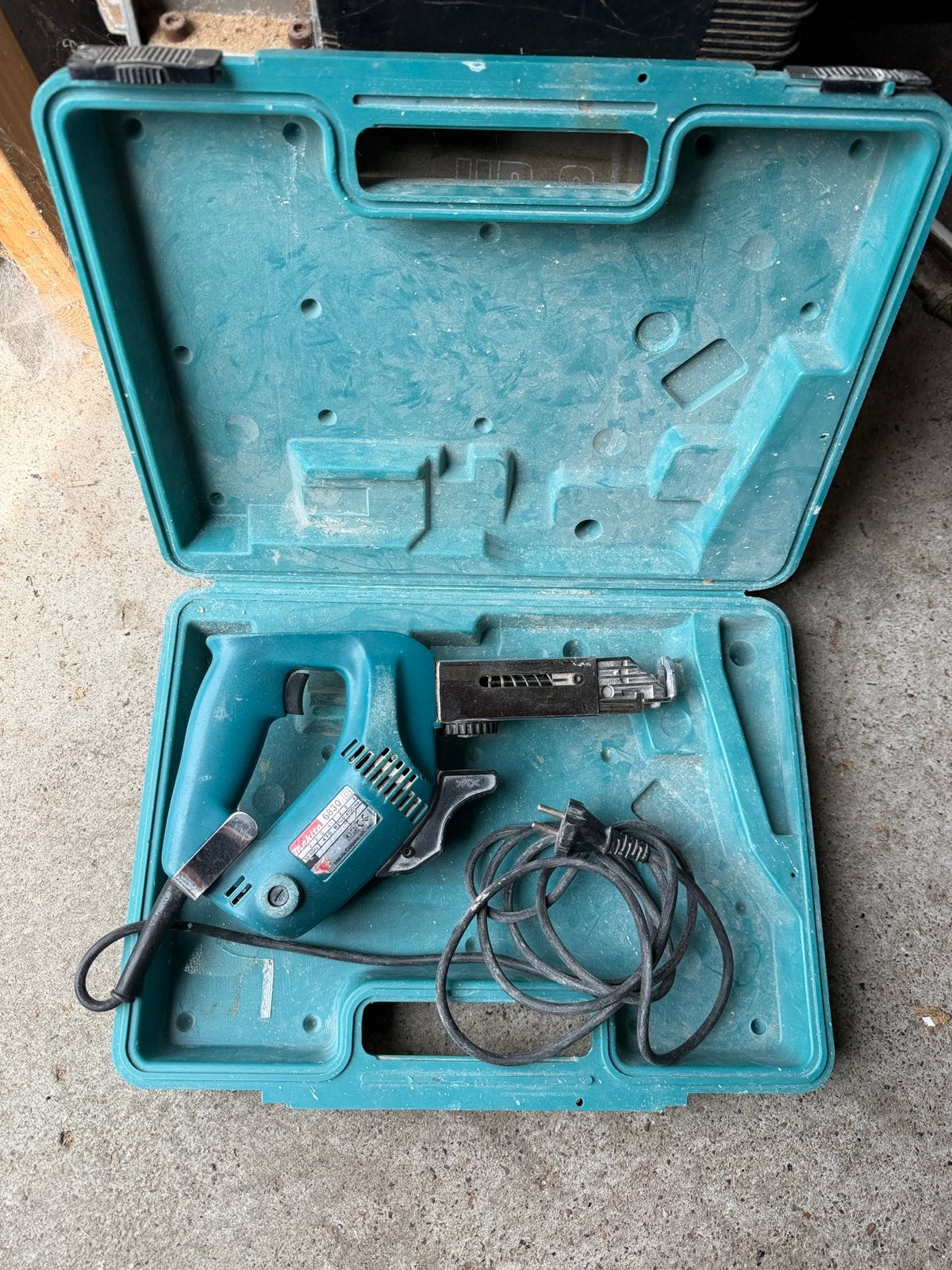 Makita bandschroefmachine, Ophalen of Verzenden, Zo goed als nieuw