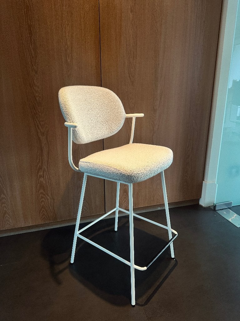 2 designer barstoelen, Huis en Inrichting, Ophalen, Met voetsteun, 60 tot 90 cm, Nieuw
