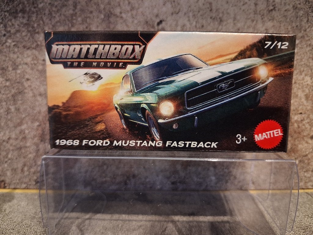 1968 Ford Mustang Fastback van Matchbox, Ophalen, Nieuw, Auto