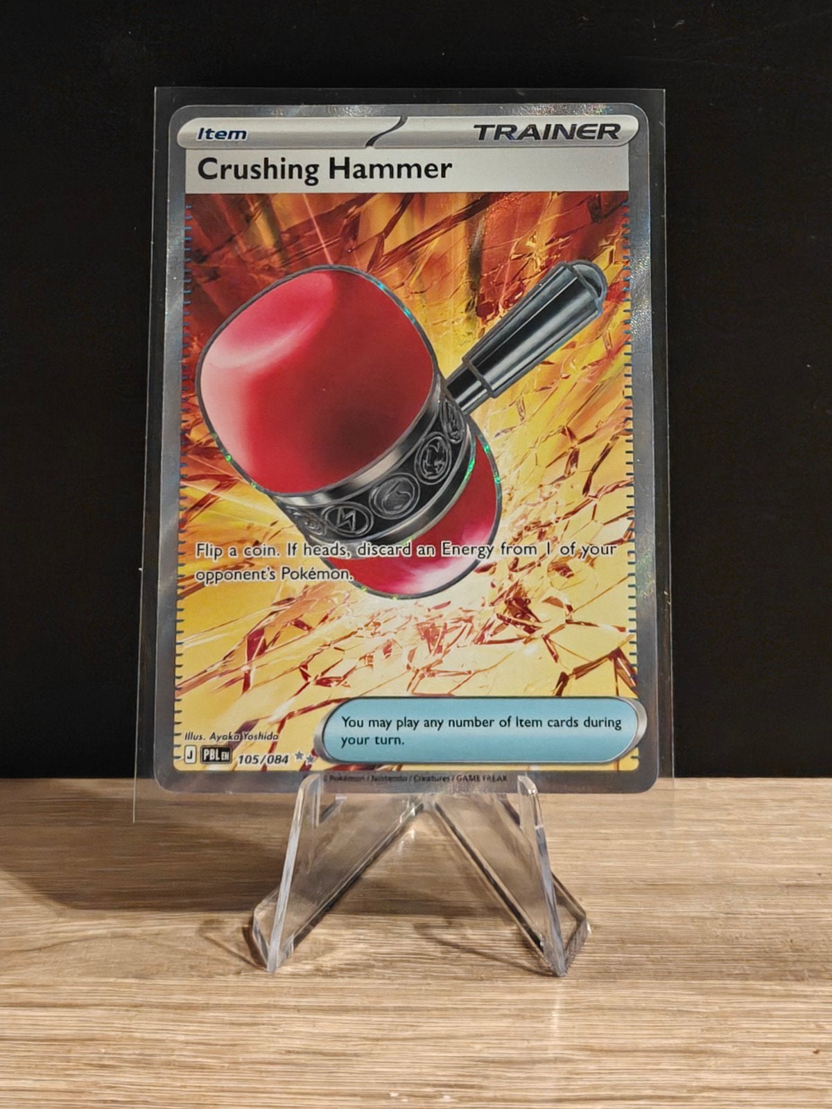 Crushing Hammer PBL105 Pokémon, Ophalen of Verzenden, Nieuw, Losse kaart