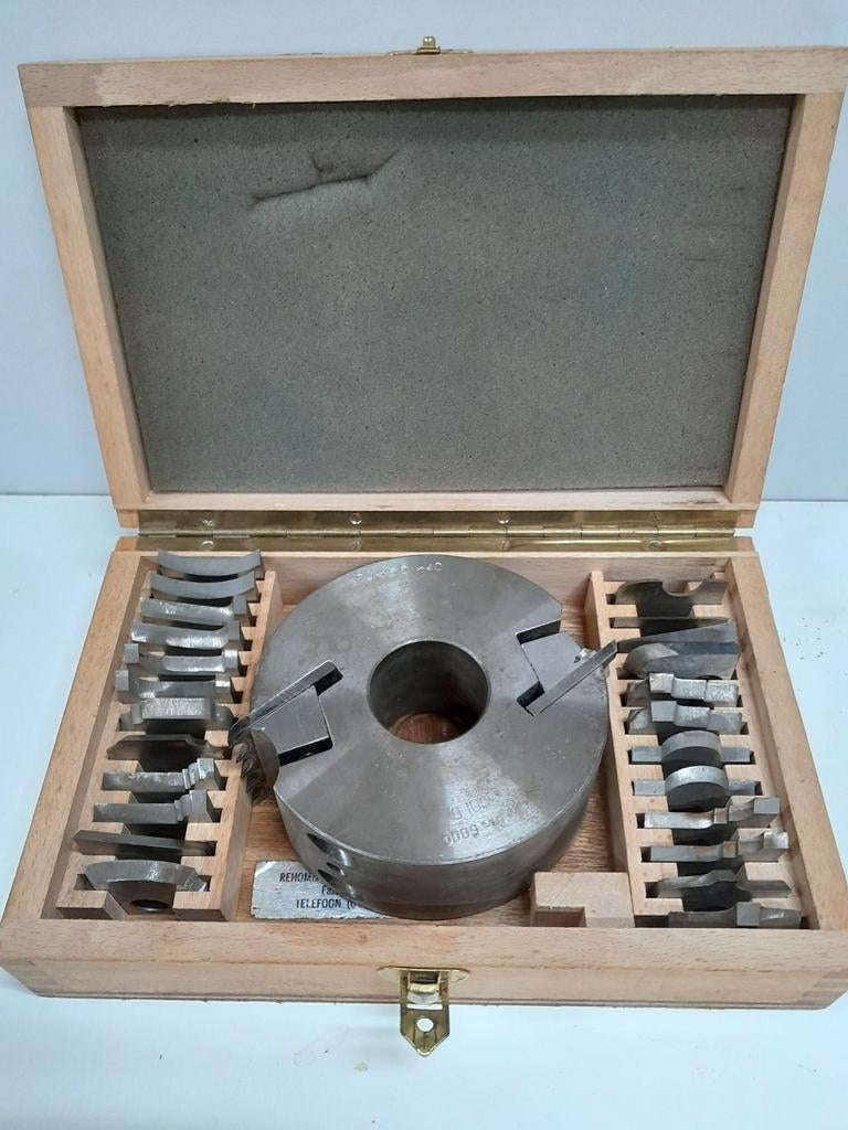 Profiel messen freeskop set, Ophalen of Verzenden, Elektrisch, Tuinfrees