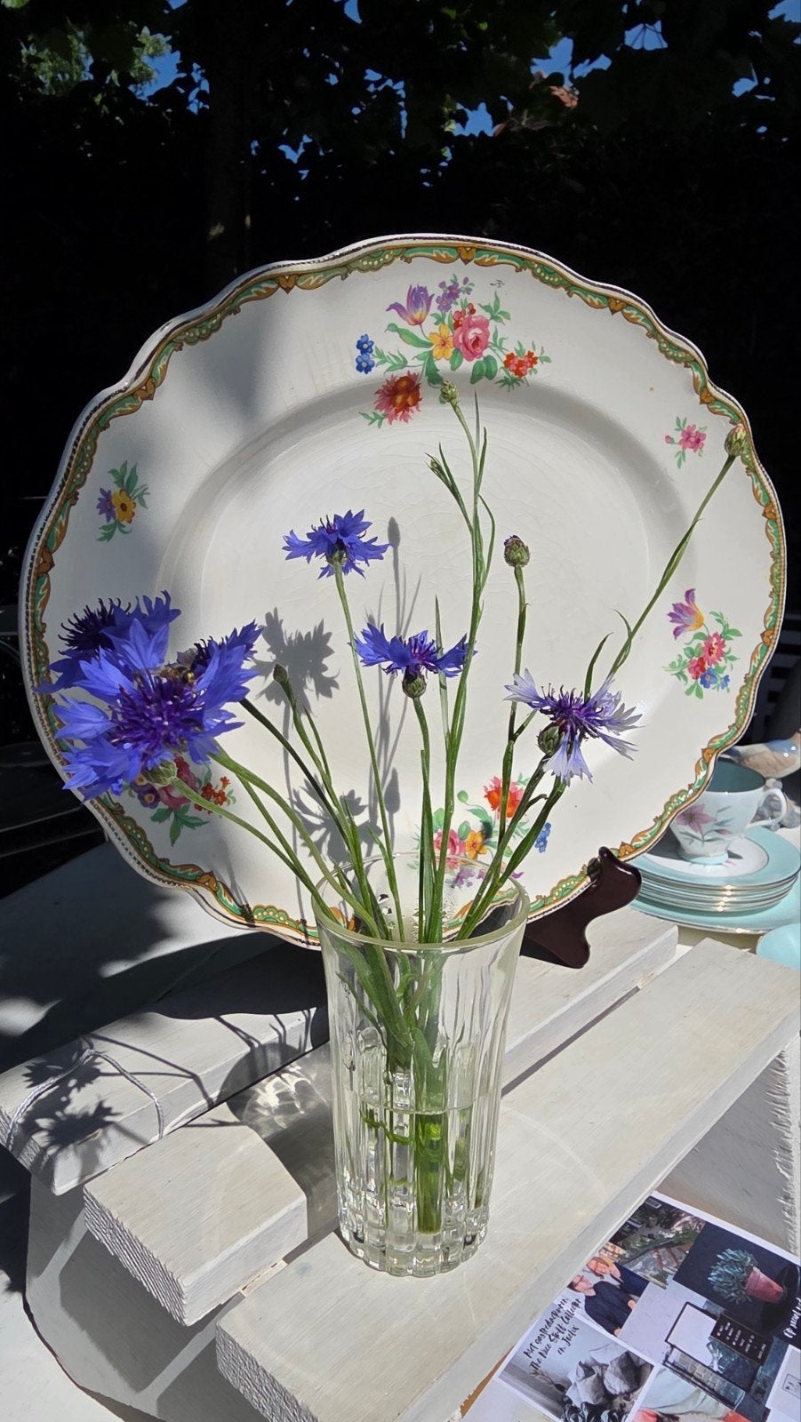 Vintage Johnson Brothers Staffordshire serveerschaal, Ophalen of Verzenden