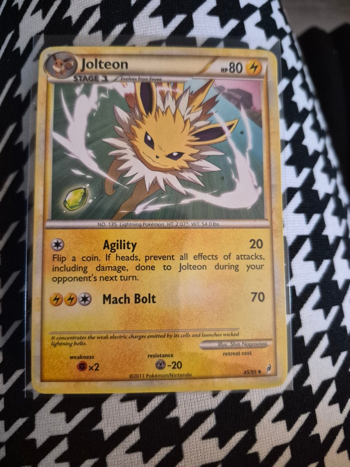jolteon, Ophalen of Verzenden, Zo goed als nieuw, Losse kaart