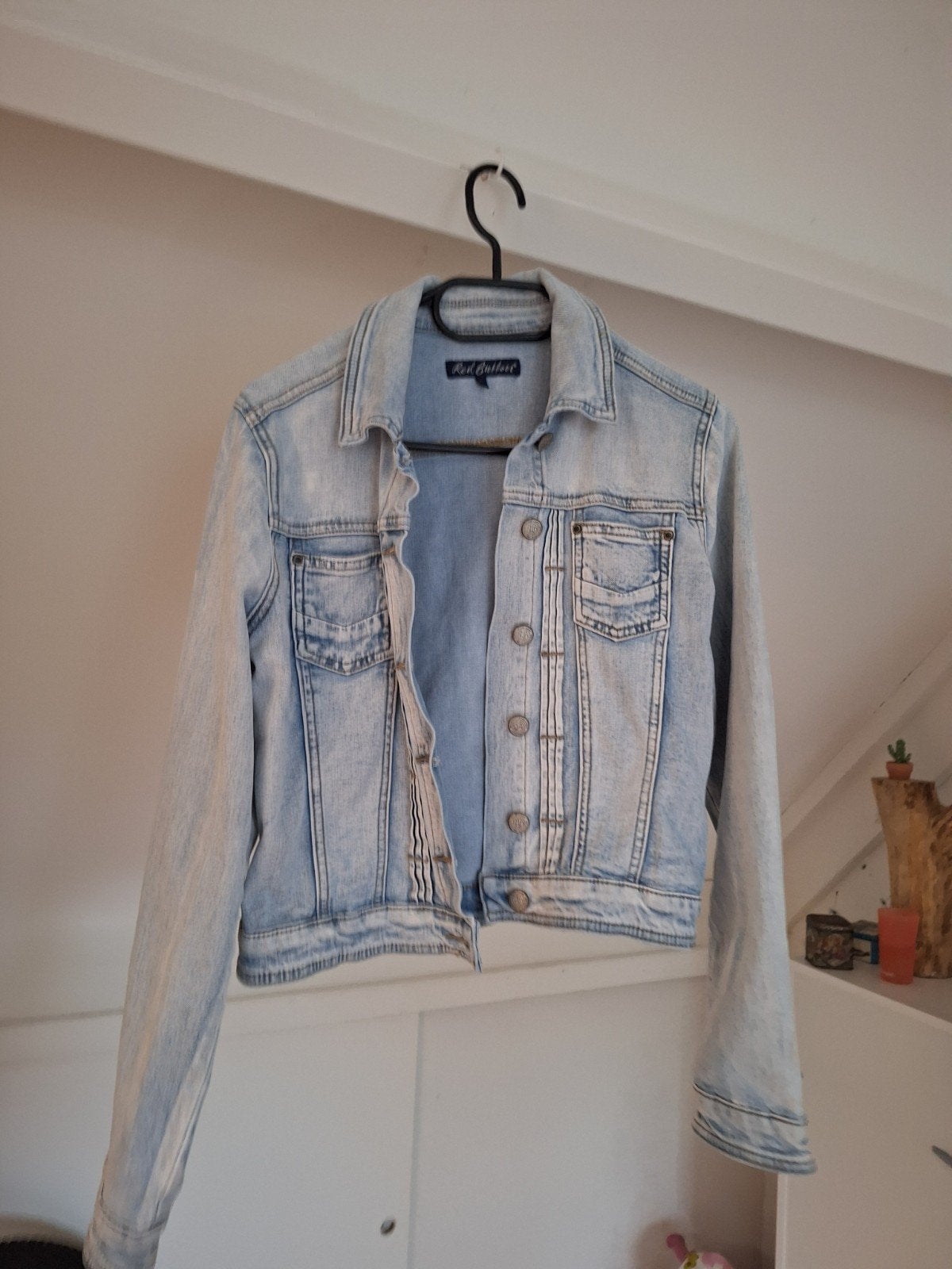 Red Button spijkerjas maat M, Kleding | Dames, Maat 38/40 (M), Blauw, Ophalen of Verzenden, Zo goed als nieuw