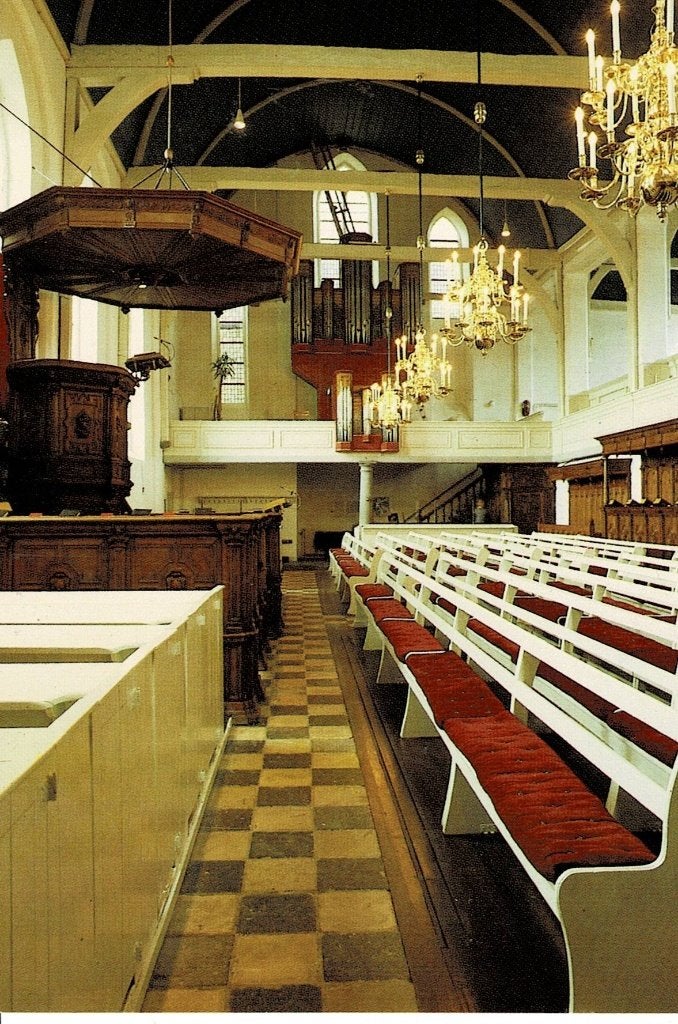 Zierikzee, interieur Gasthuiskerk, Verzenden, Ongelopen, Zeeland