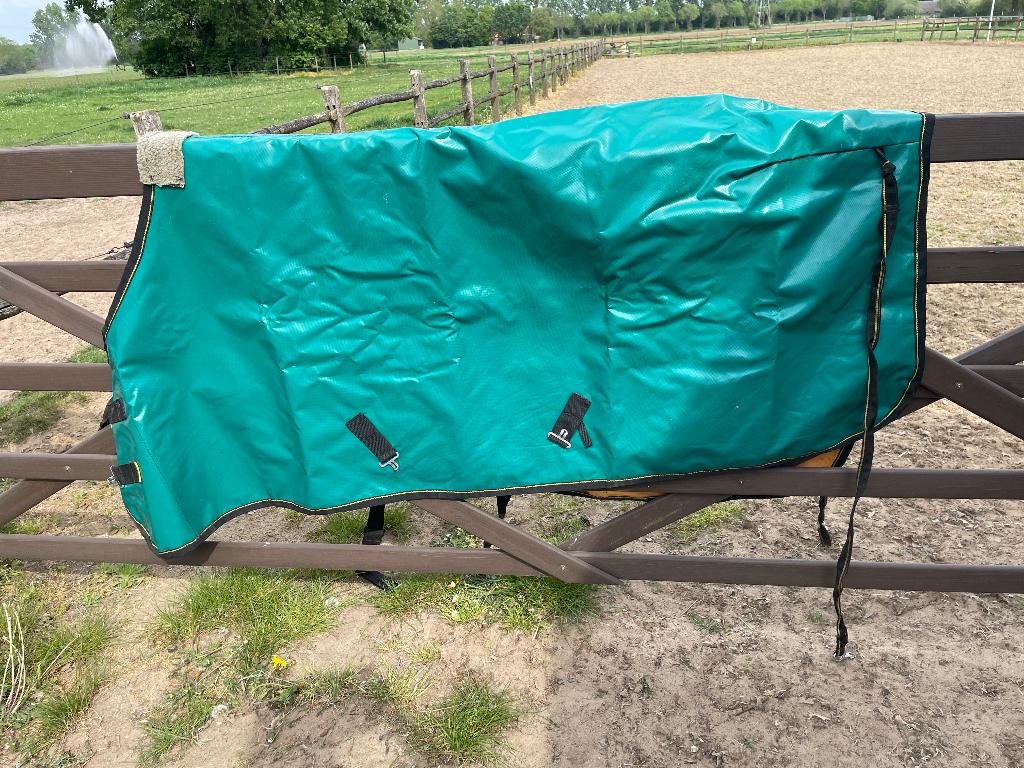 IJzersterke waterdichte paardendeken, Gebruikt, Overige merken, Overige materialen, Extra Full (XL)