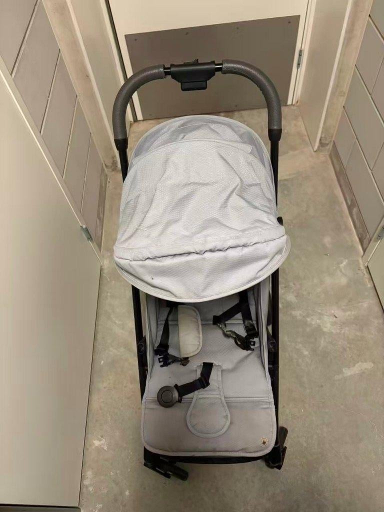 Compacte kinderwagen, Kinderen en Baby's, Kinderwagens en Combinaties, Gebruikt, Kinderwagen, Overige merken, Verstelbare duwstang