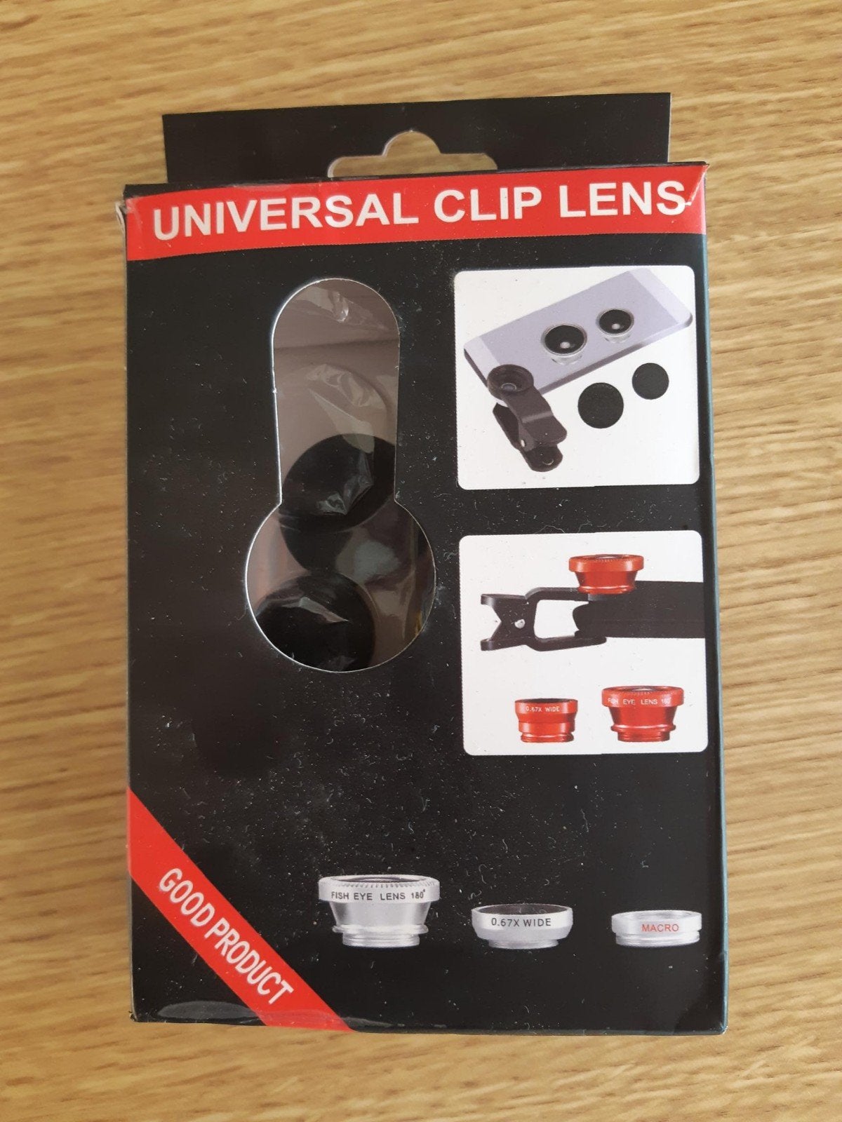 Universele Cliplens Set - Nieuw in Verpakking, Overige merken, Minder dan 50 mm, Overige typen, Nieuw