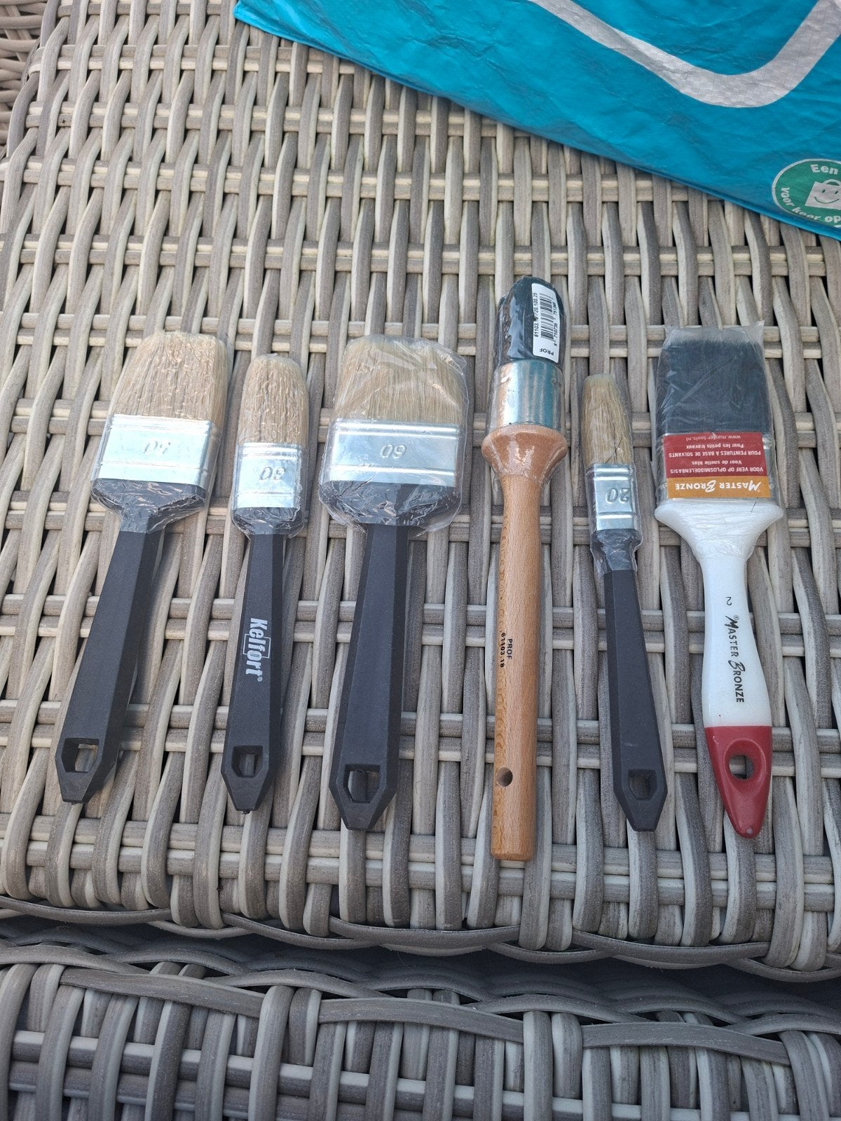 Kwasten, Doe-het-zelf en Verbouw, Schildersmaterialen, Ophalen, Nieuw, Kwast