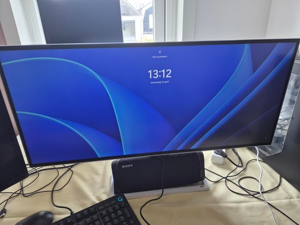 MSI Prestige PS341WU 5K Monitor 60Hz, Computers en Software, Monitoren, Msi, IPS, Minder dan 1 ms, Zo goed als nieuw